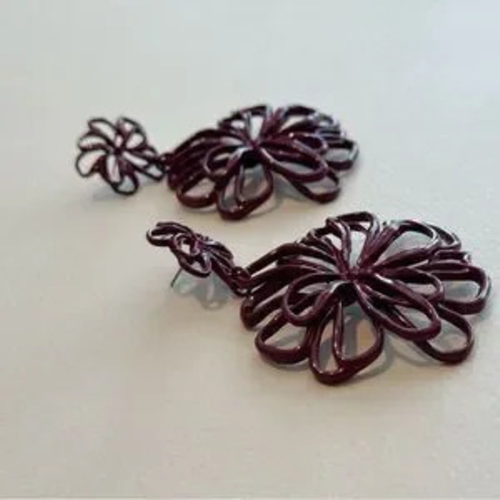 Flower drop Earrings? N1366